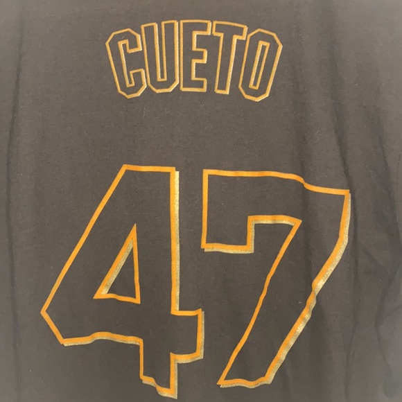 San Francisco Giants Cueto #47 Graphic Tee Large - Picture 3 of 5